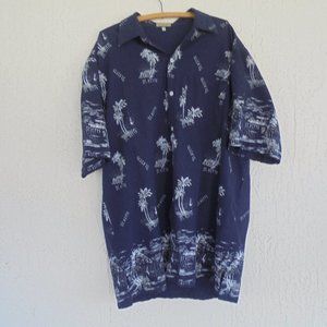 Hawaiian Shirt ST Kitts XXXL Natural